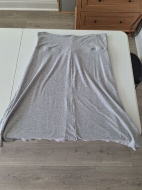 Yansi Fugel Light Grey Maxi Skirt